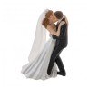Figur eines Hochzeitspaares aus Harz, 8,7 cm x 6,3 cm x 13,1 cm