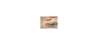 1 CHEMIN DE TABLE TISSU VINTAGE AUTOMNE 28CM X 3M