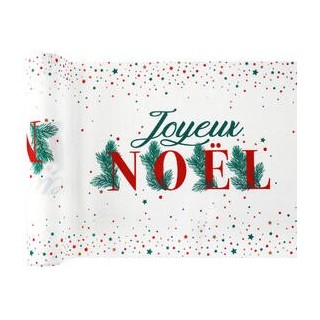 Chemin de table Noël pain d'épices, 28cmx3m