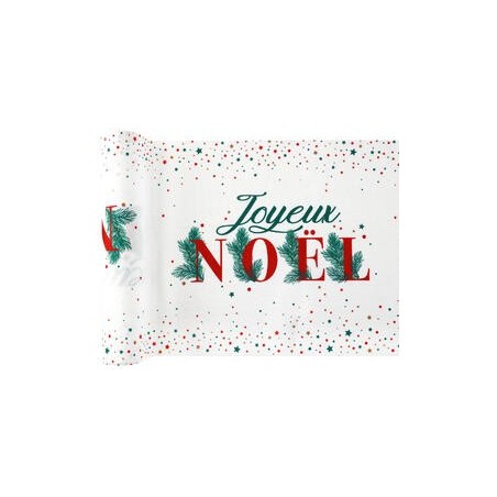 Chemin de table Noël pain d'épices, 28cmx3m