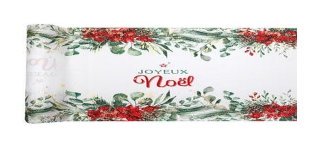  Chemin de table Bouquet d'hiver, 27cmx3m