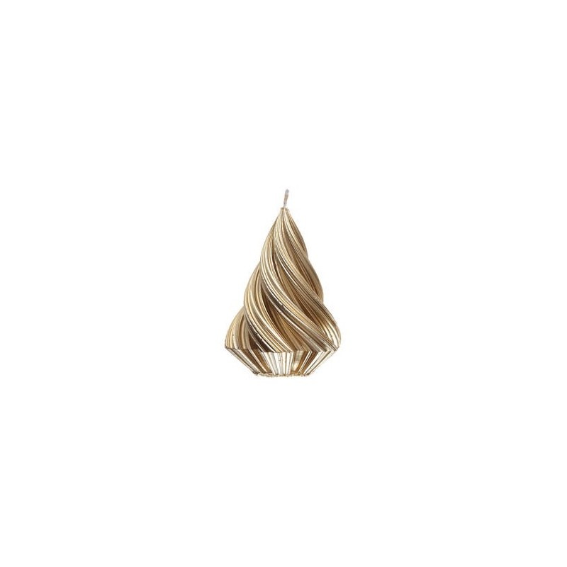 Elegante Goldtannenkerze Elegante Goldtannenkerze