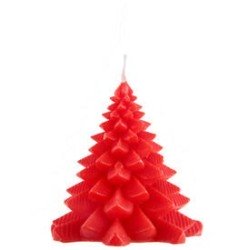 Bougie Sapin Rouge