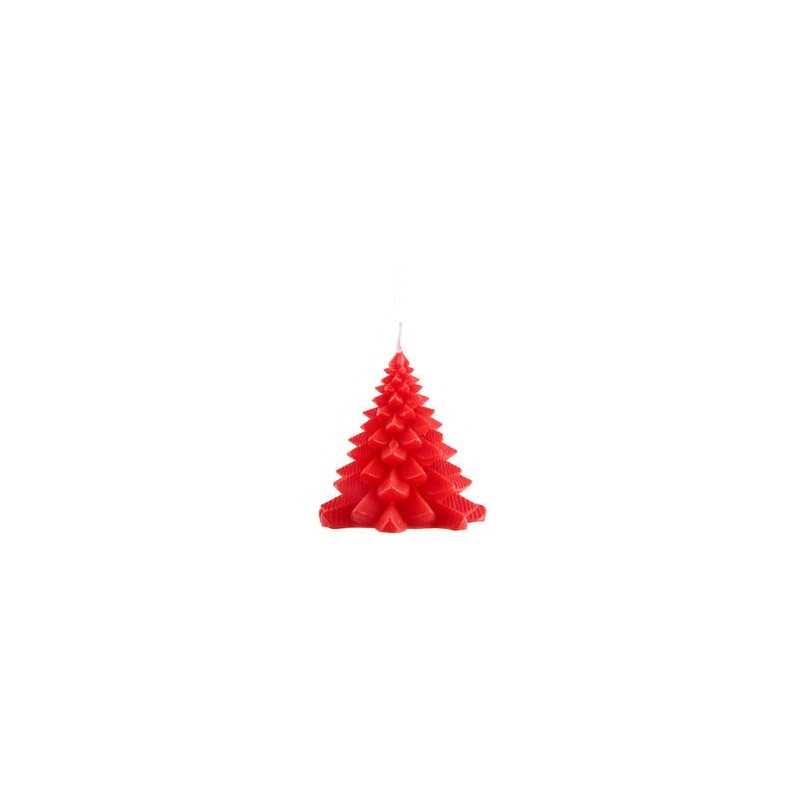 Bougie Sapin Rouge