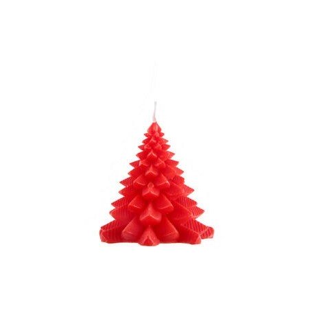 Bougie Sapin Rouge
