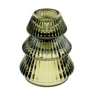 Petit bougeoir sapin vert