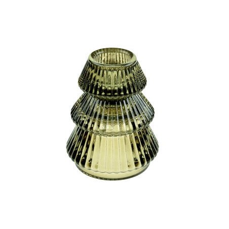 Petit bougeoir sapin vert