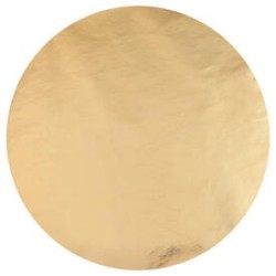 6 Tovagliette oro lucido diam. 34cm