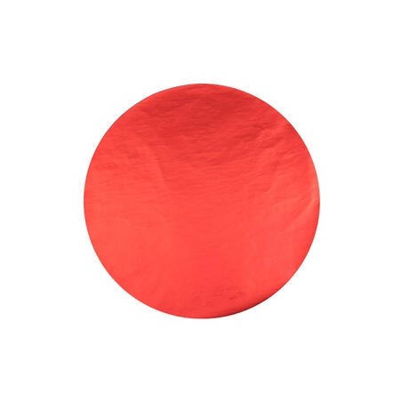 6 tovagliette rosse lucide, diam. 34cm