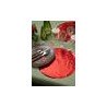 6 Sets de table brillant rouge diam. 34cm