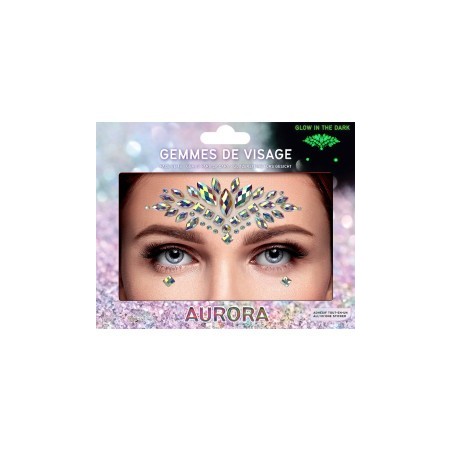 Bijoux de visage AURORA GLOW IN THE DARK