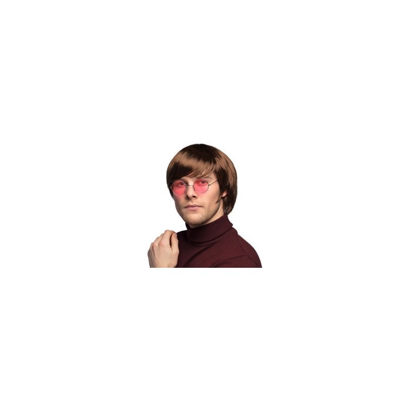 Perruque John court couleur brun Perruque John court couleur brun