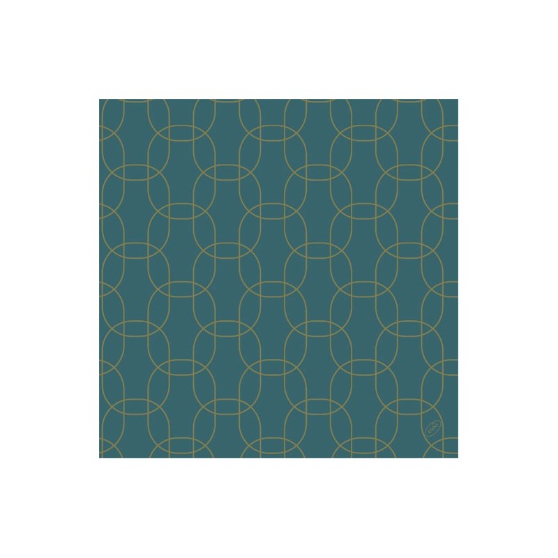 60 Serviettes Dunisoft 40 x 40 cm Golden Deco