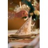 12 Serviettes Dunisoft 40 x 40 cm Snowstars White 12 Serviettes Dunisoft 40 x 40 cm Snowstars White