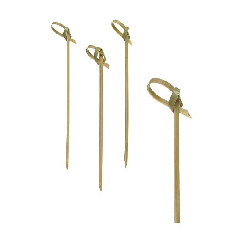 250 piques apéritifs noeud pure en bambou, longeur 6 cm 250 piques apéritifs noeud pure en bambou, longeur 6 cm