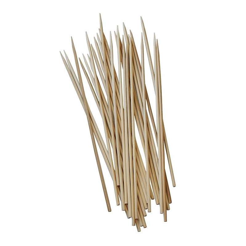 250 Piques à brochettes en bambou, 30cm