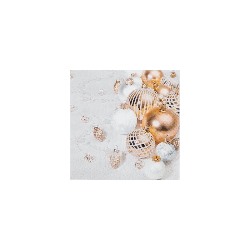 20 serviettes 33x33cm Golden Glory 20 serviettes 33x33cm Golden Glory