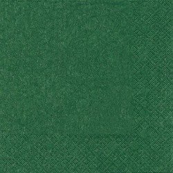 20 tovaglioli 40x40cm verde scuro moderno