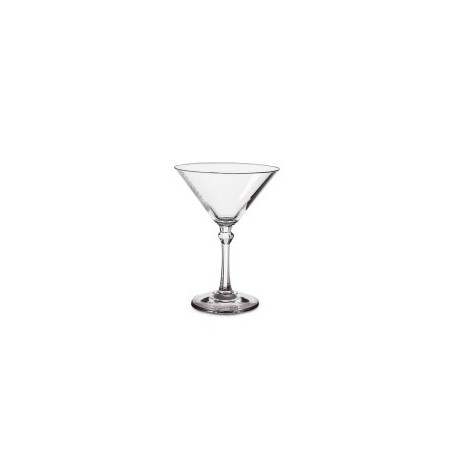 1 bicchiere da cocktail trasparente da 20 cl
