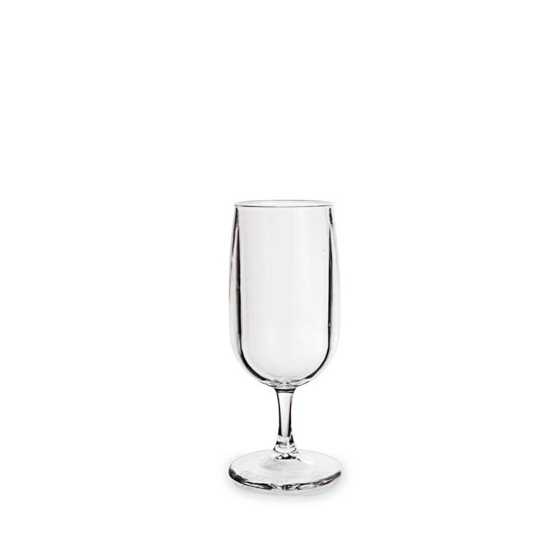 1 Verre à vin à pied 18cl gradué 12 cl, Tritan, transparent