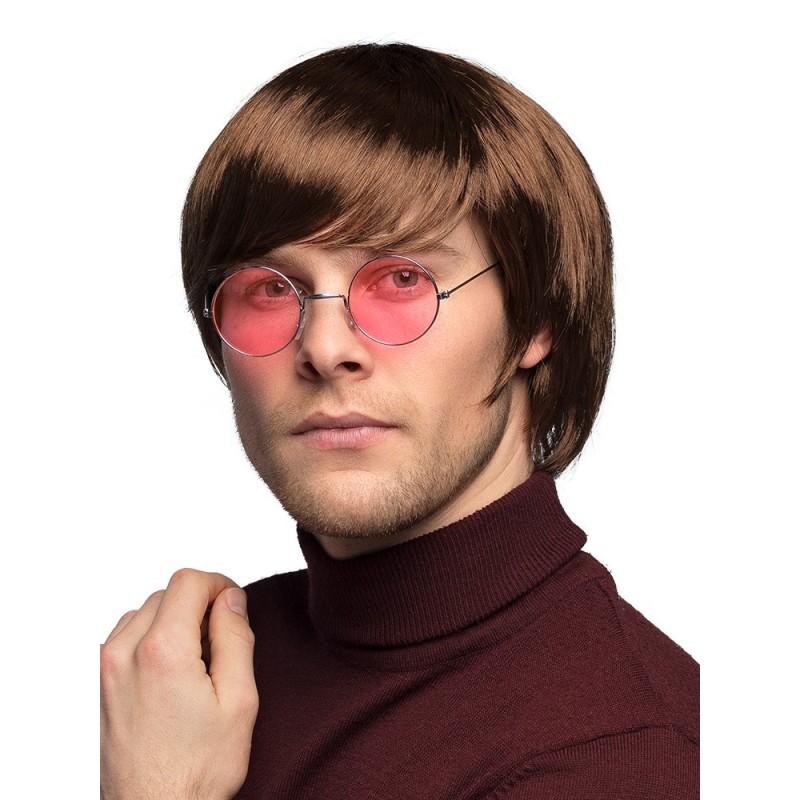 Parrucca corta castana di John