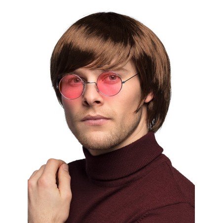 Perruque John court couleur brun