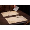 10 Sets de table Bio Dunicel 30x40 cm Stargazing Cream