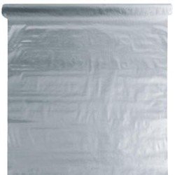 Rouleau de nappe Harmony métallique 1.20x5m, Argent