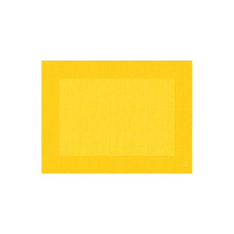 100tovagliette Bio Dunicel 30 x 40 cm Linnea Giallo