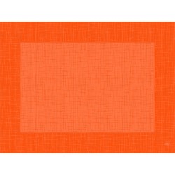 100 Bio Dunicel Tischsets 30x40cm Linnea Sun Orange