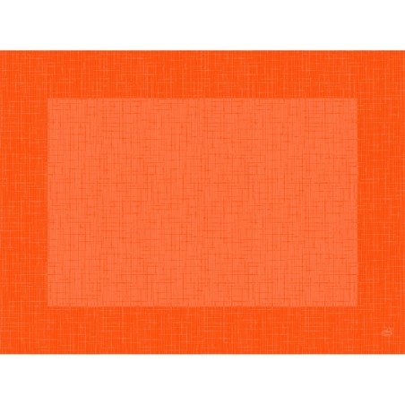 100 Sets de Table Bio Dunicel 30 x 40 cm Linnea Sun Orange