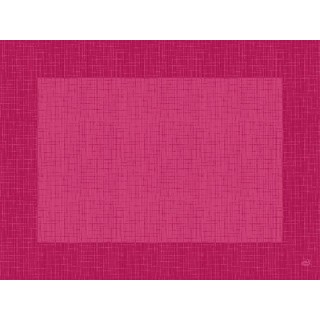 100 set di dunicel biologico Linnea fucsia da tavolo 30x40cm