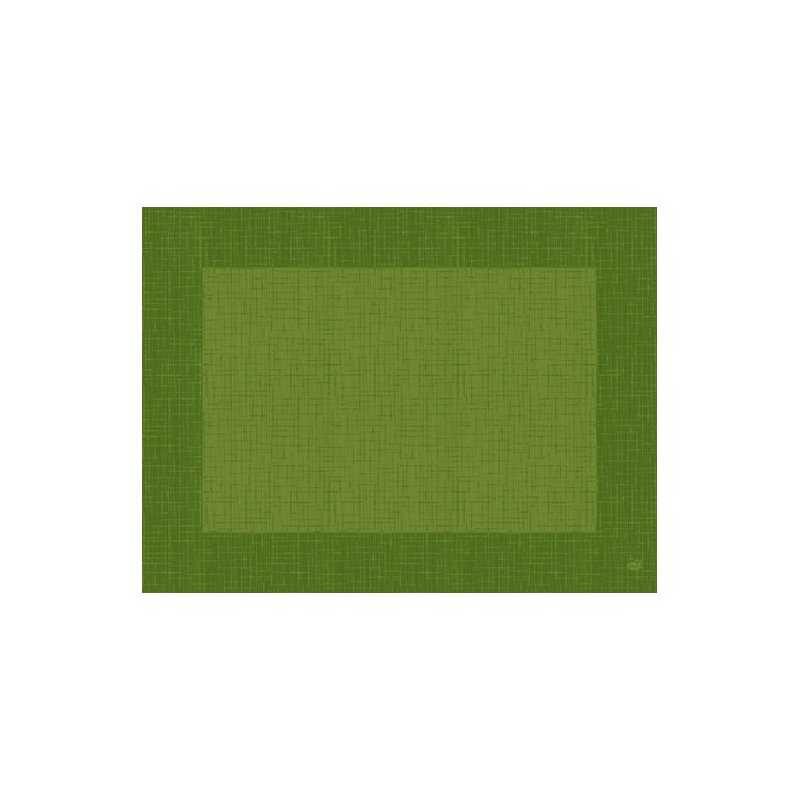 10 tovagliette biologiche Dunicel 30 x 40 cm Linnea verde foglia