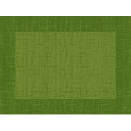 10 tovagliette biologiche Dunicel 30 x 40 cm Linnea verde foglia