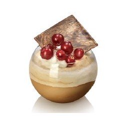 5 Verrine sphere piccolo, cristal, D57 - H40 mm, 60 ml
