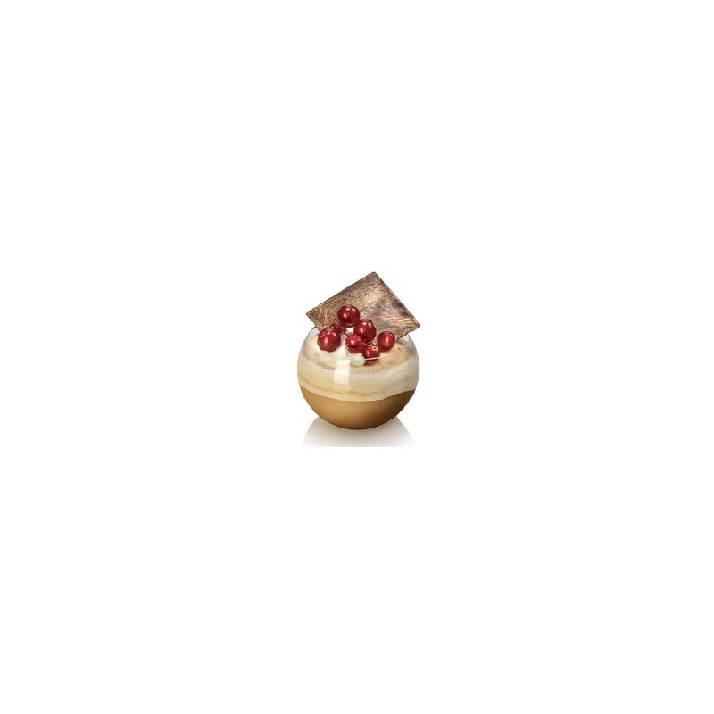 5 Verrine sphere piccolo, cristal, D57 - H40 mm, 60 ml 5 Verrine sphere piccolo, cristal, D57 - H40 mm, 60 ml