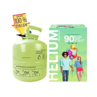 Bombola di elio compresso per 90 palloncini (venduta senza palloncini)