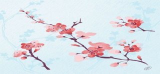 50 Serviettes ouate classic, 40x40cm Cherry Breeze Blue