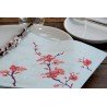 50 Serviettes ouate classic, 40x40cm Cherry Breeze Blue