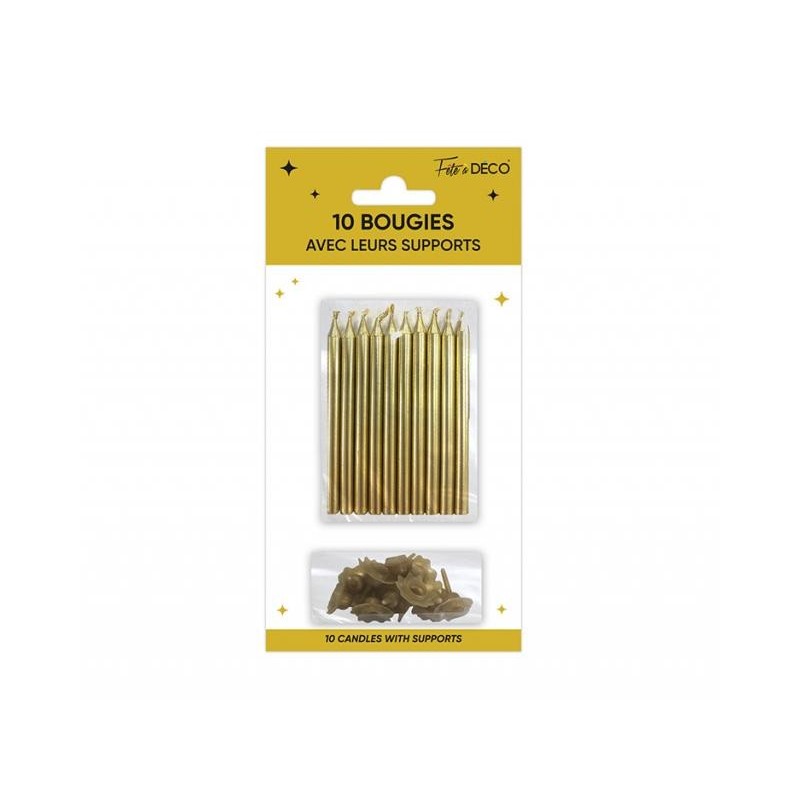 Bougies anniversaire