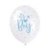 GEMISCHTE PERLMUTT-LUFTBALLONS „IT'S A BOY“ – Junge