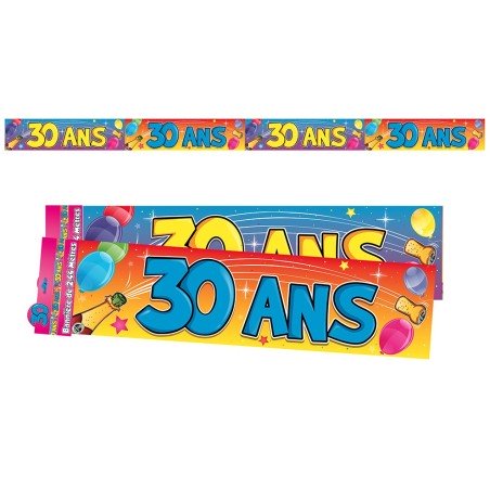 Bandiera 30 anni, 2,44 metri