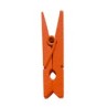 Mini pince en bois, 2,5 cm,sachet de 24 pièces, orange Mini pince en bois, 2,5 cm,sachet de 24 pièces, orange