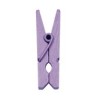 Mini pince en bois, 2,5 cm,sachet de 24 pièces, parme Mini pince en bois, 2,5 cm,sachet de 24 pièces, parme