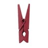 Mini pince en bois, 2,5 cm,sachet de 24 pièces, bordeaux Mini pince en bois, 2,5 cm,sachet de 24 pièces, bordeaux