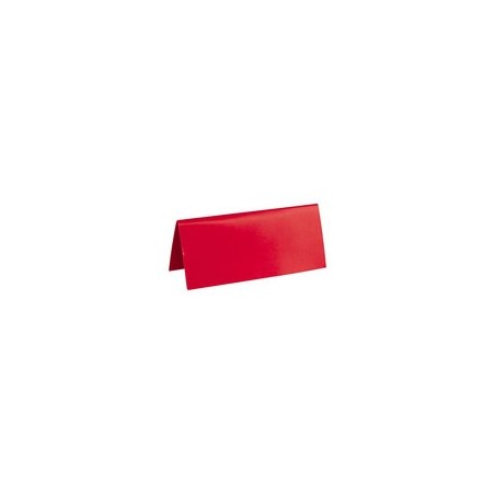 Markenplatz, Karton, 3 x 7 cm, Beutel à 10 Stück, rot