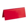 Marque place, carton, 3 x 7 cm, sachet de 10 pièces, rouge