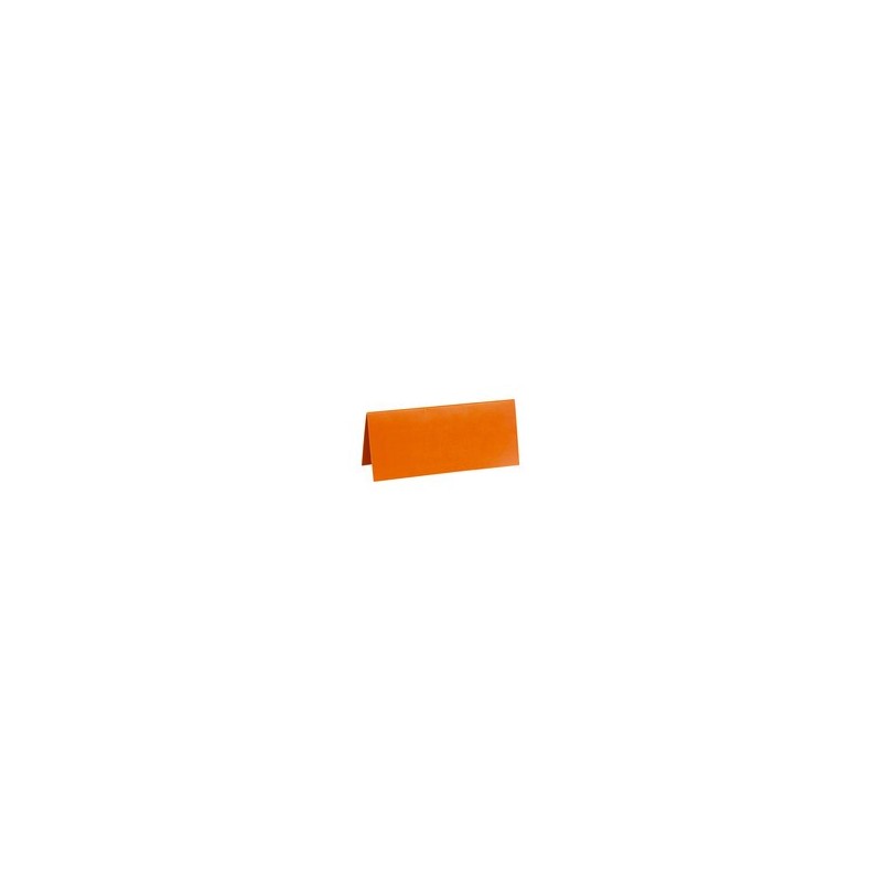 Marque place, carton, 3 x 7 cm, sachet de 10 pièces, orange Marque place, carton, 3 x 7 cm, sachet de 10 pièces, orange