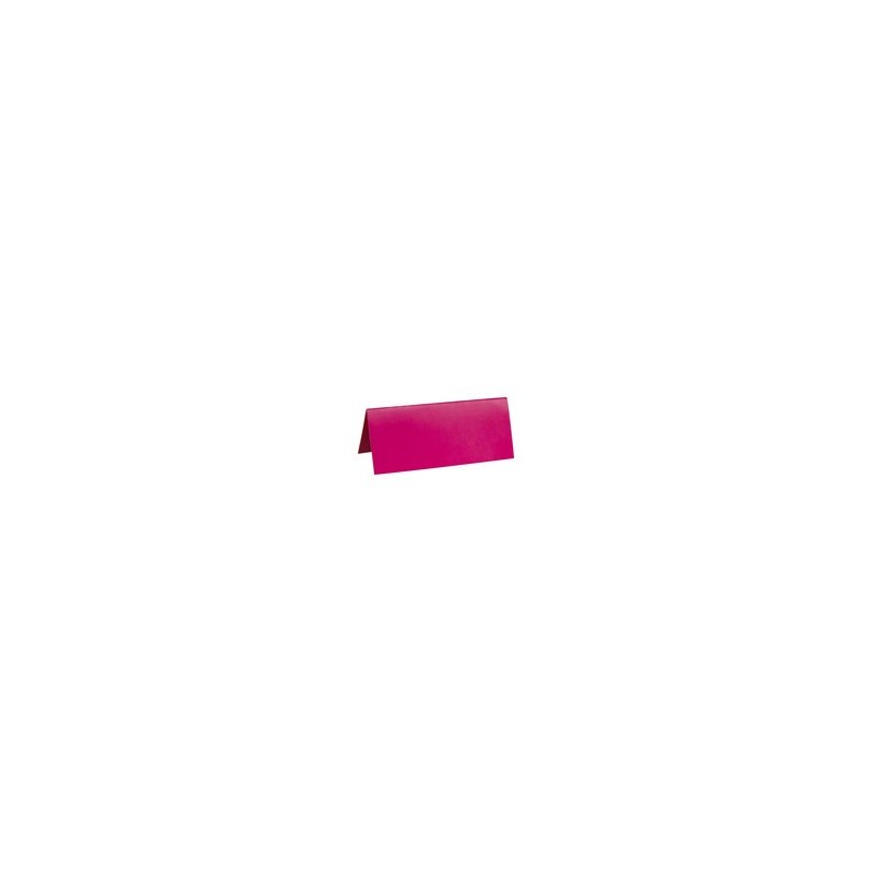 Marque place, carton, 3 x 7 cm, sachet de 10 pièces, fuchsia Marque place, carton, 3 x 7 cm, sachet de 10 pièces, fuchsia