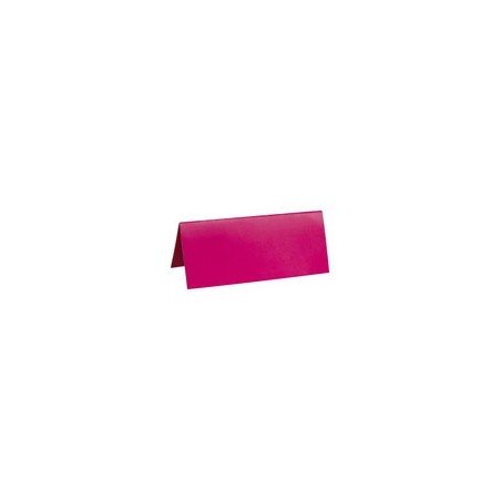Marque place, carton, 3 x 7 cm, sachet de 10 pièces, fuchsia